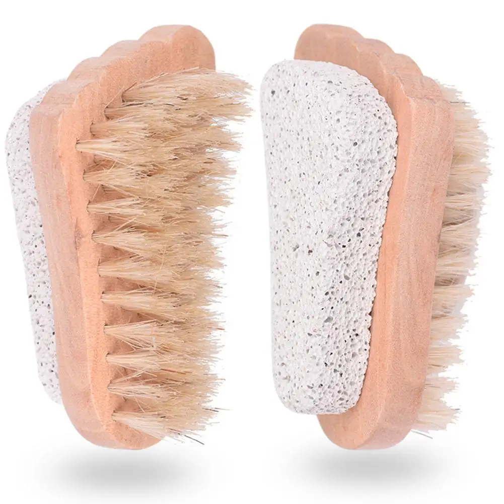 

AsyPets Food Shape Double Sided Pumice Brush for SPA Cleaning Massage