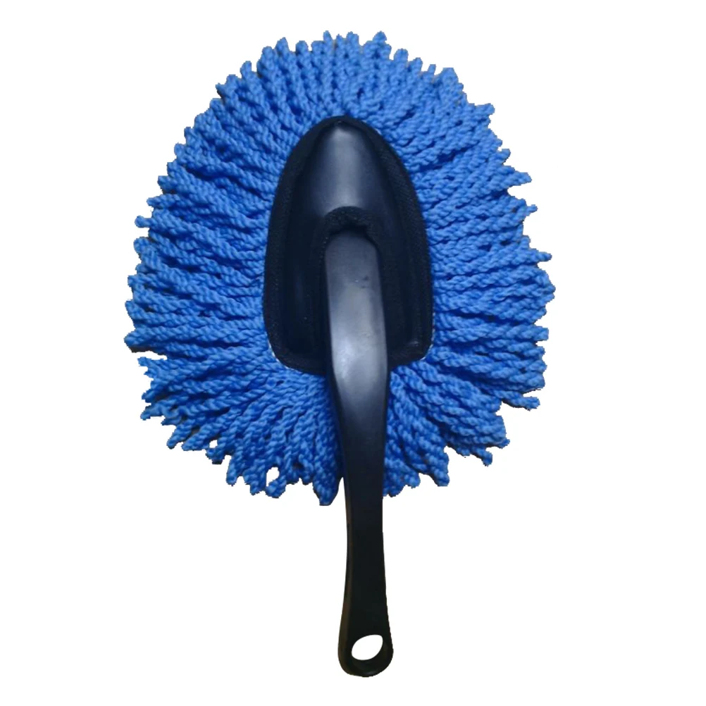 

1pc Mini Soft Car Cleaning Supplies Microfiber Duster Interior Cleaner To Trap Dust And Pollen For Car Bike Or Home Use
