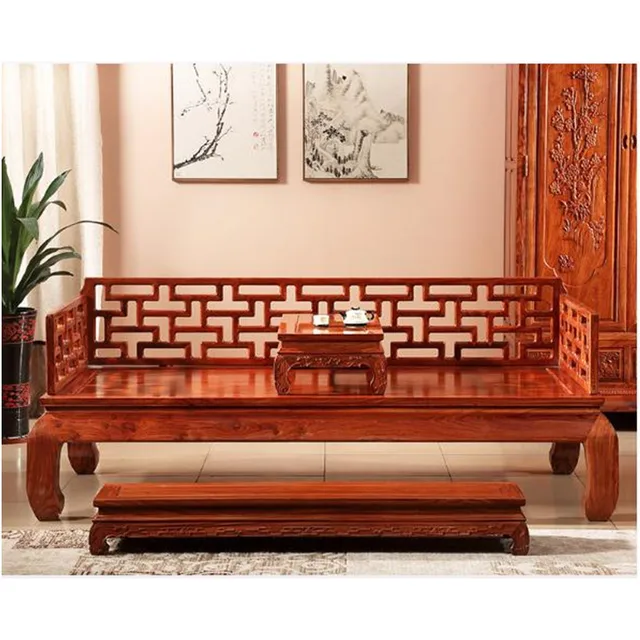 Living Room Furniture Antique Sofa Bed Wooden For Living Room Furniture Antique Sofa Bed Wooden For Livingroom Wood Couch Recliner Sofas Set Ming And Qing Clical