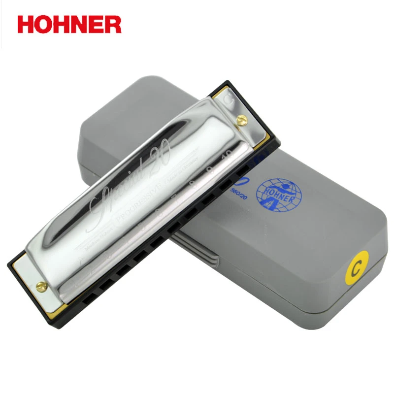 Hohner Special 20 10 Hole Diatonic Harmonica Gaita Standard 10 Hole Diatonic Harmonica Blues