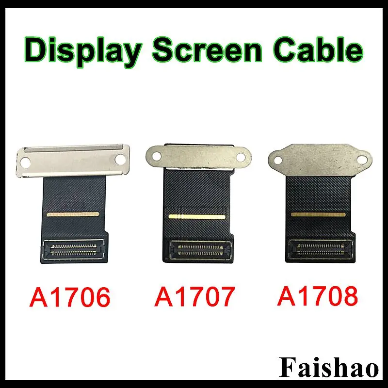 

New Original Replace LCD LED LVDs Display Screen Flex Cable for Macbook Pro Retina 13" 15" A1706 A1707 A1708 2016 2017 Year