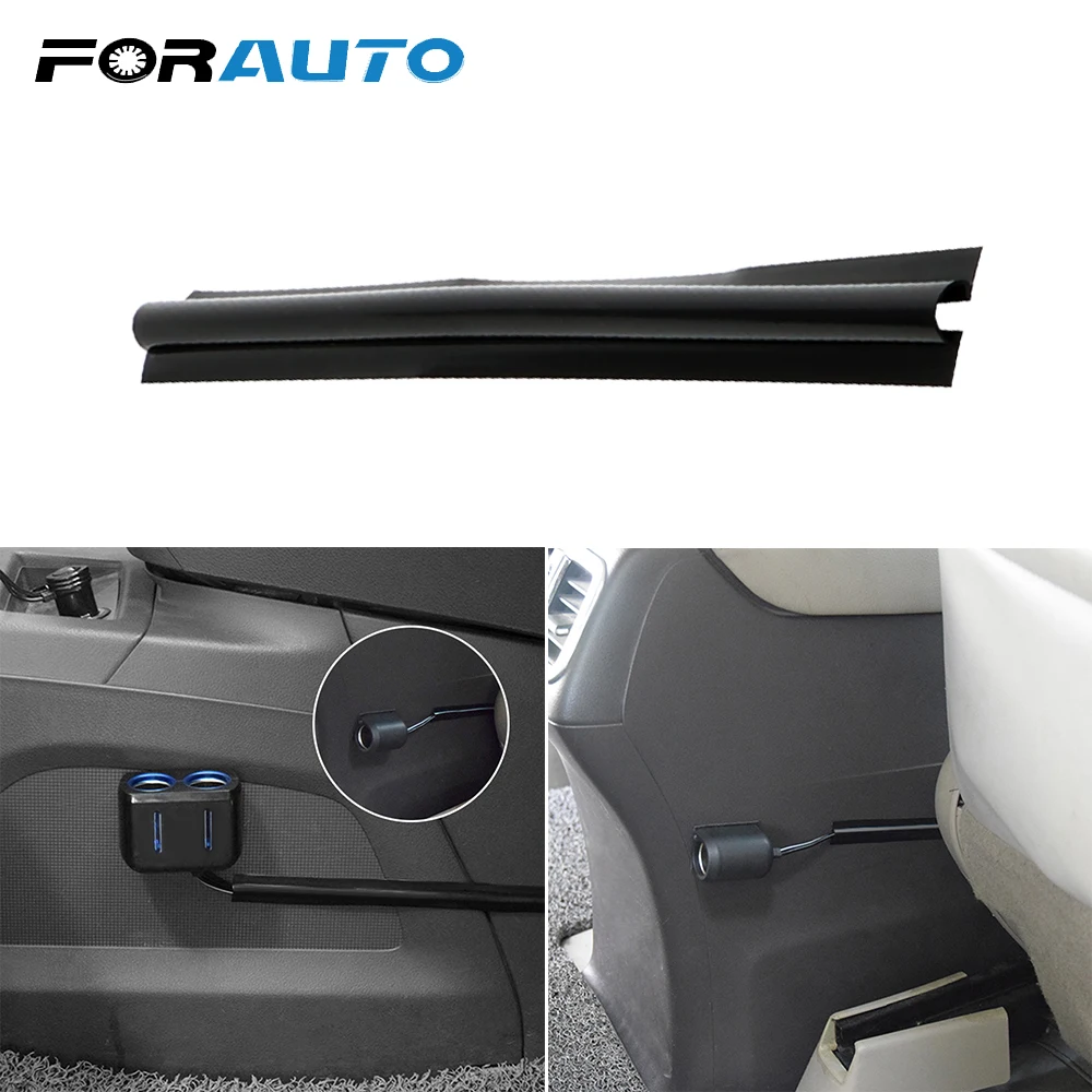 

FORAUTO 4 Pcs/set Auto Fastener Concealed Car Clips Vehicle Beam Clamp Wire Cover Line Sleeve Car-styling