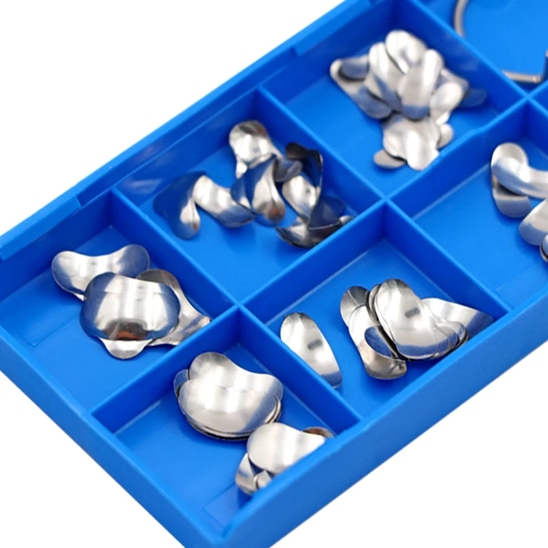 1 коробка силиконовые стоматологические клинья резиновые эластичные клиновые пластиковые клиновые секционные Контурные матрицы матричное кольцо Delta клинья полный комплект