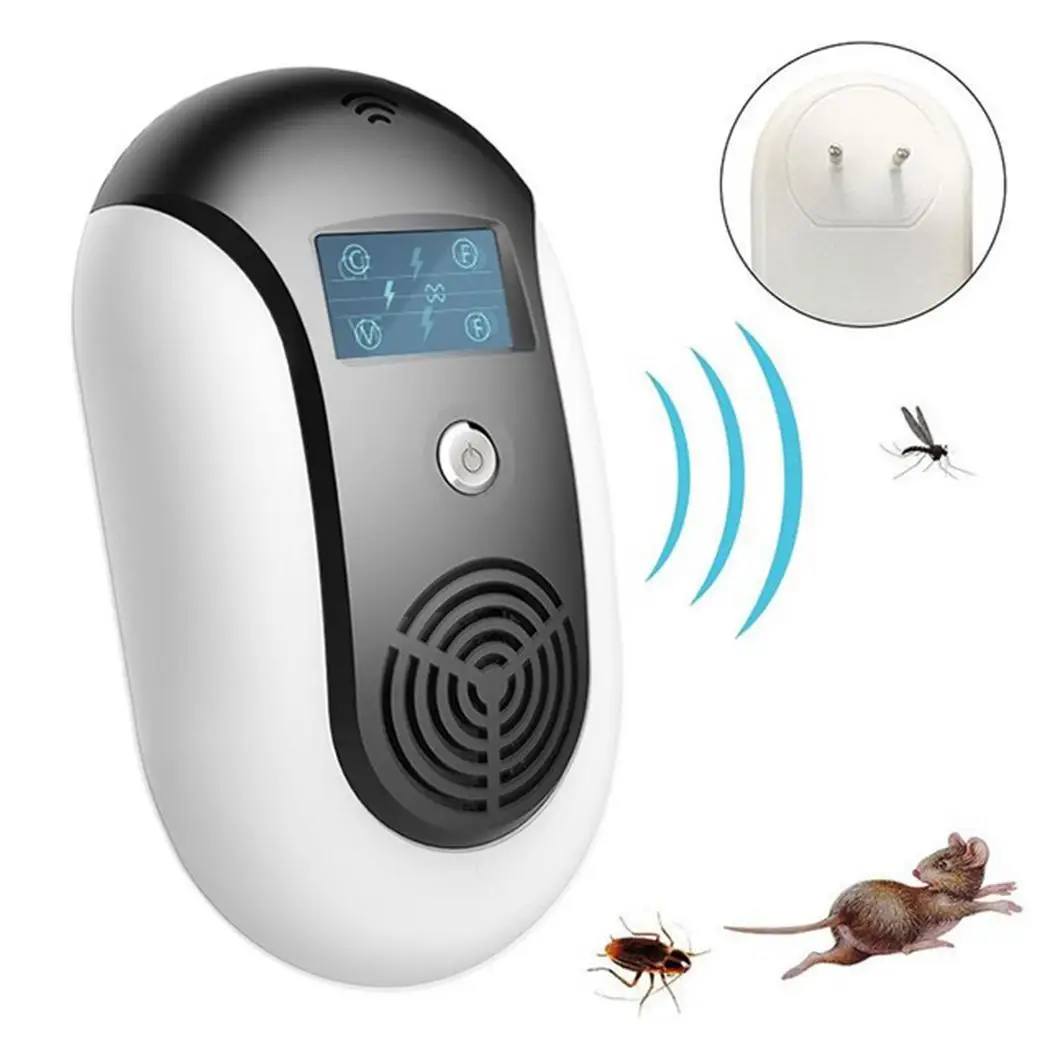 

Ultrasonic Rejector for Mouse Bats Ants Fleas Electronic 5W Pest Repellers moisture proof, waterproof. 5Hz