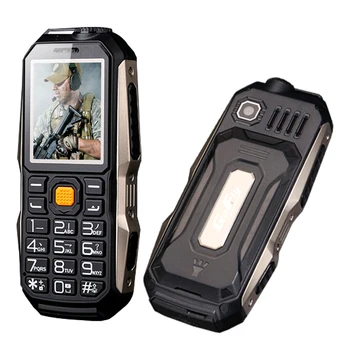 

GOFLY Mini Rugged Mobile Phone For Outdoor Russian Key Shockproof FM Radio Powerbank Facebook Flashlight Small Light Power Bank