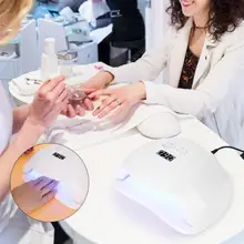 4 типов 54 W Сушилка для ногтей Светодиодный УФ наращивание ногтей гель сушильные машины лака для ногтей для лечения Ногтей Гелем маникюрные инструменты