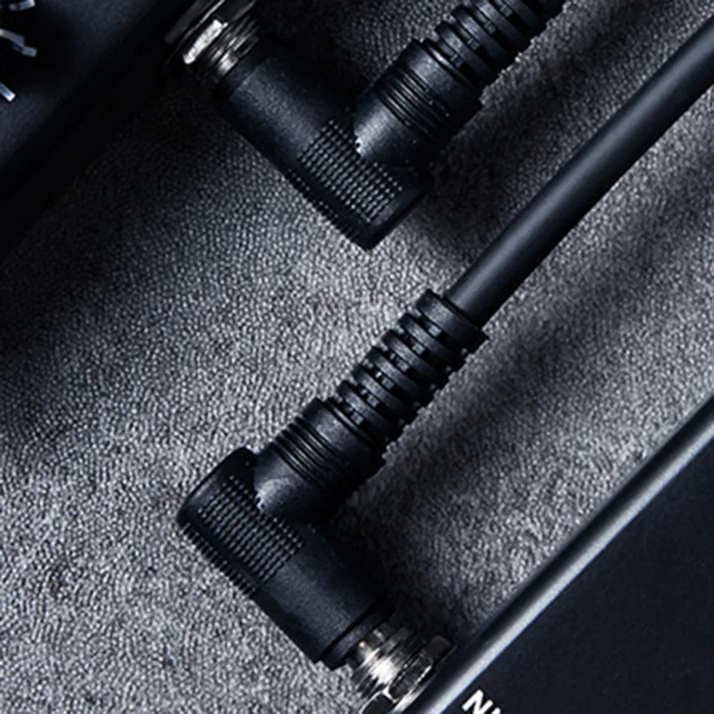 15 см 20 см кабели для инструментов гитарные Патч кабели для басовая клавиатура педали эффектов(черный