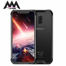 Blackview BV9600 Pro IP68 Ударопрочный водонепроницаемый мобильный телефон Android 8,1 6GB+ 128GB Helio P60 Восьмиядерный 5580mAh NFC 4G смартфон