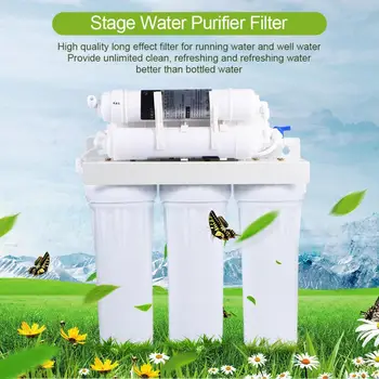 

6-Stage Water Filter System with Faucet Valve Water Pipe Home Kitchen Purifier Water Filters System With Faucet Valve Water Pipe