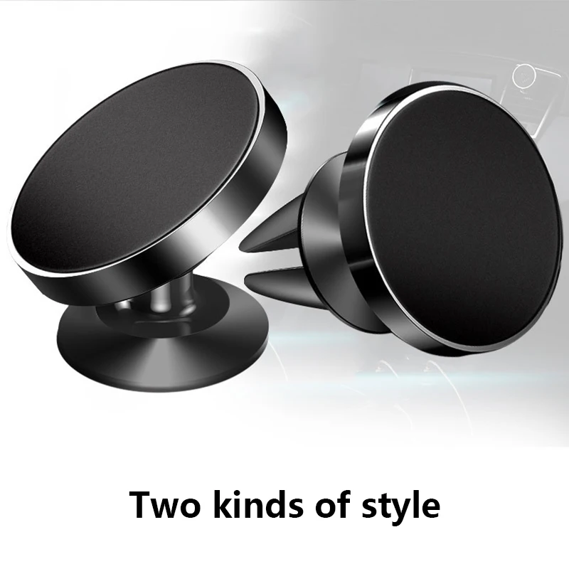

Universal Car Phone Clip Holder Phone Magnetic Holder 360 Degree Rotation Air Vent Car Magnet Support Smartphone Voiture Stand