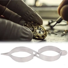 Нержавеющая сталь обратного действия портативный крест блокировки Пинцет для ювелирных изделий Серебряный держатель зажим обслуживания Инс