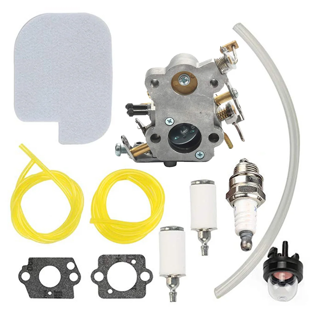 

Air Filter Fuel Pipe Carburetor Kit For Zama C1M-W26C+530057925 Gas Chainsaw