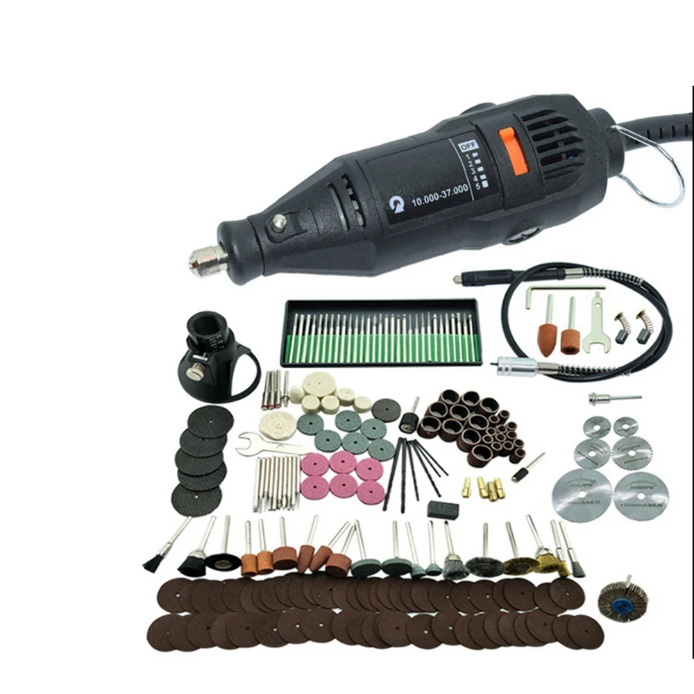 Электрическая дрель Dremel 130 Вт шлифовальный станок гравировальная ручка