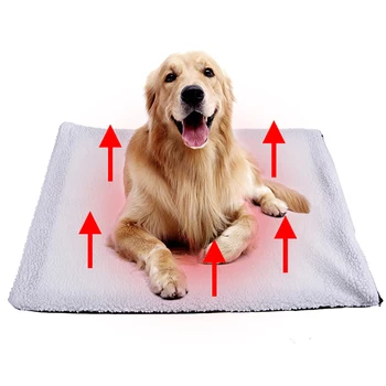 

NEW High quality Pet Dog Self Heating Mats Puppy Winter Warm Bed House Nest Pads pet Dog Product Supplies Kennel Mats don't Plug