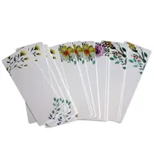 New-40pcs/Лот DIY креативная Ретро Закладка в форме цветка Закладка для книг закладки для сообщений закладки