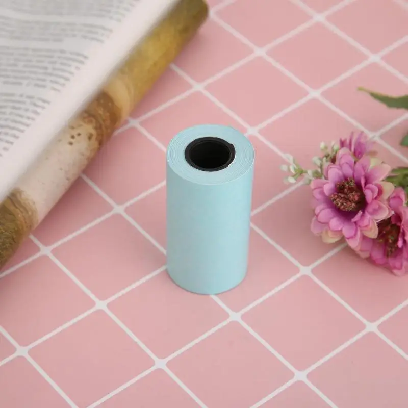 

3 Rolls Duable Thermal Printing Sticker Paper Adhesive Photo Paper Paperang Mini Pocket Photo Printer 57x30mm Craft Paper New