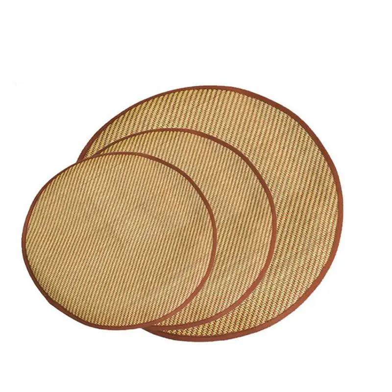 

Pet Dog Summer Nest Pet Cooling Mat Mattress Straw Mat Dog Bed Nest Anti-bacterial Anti-mite Breathable Pad Pet House New 2019