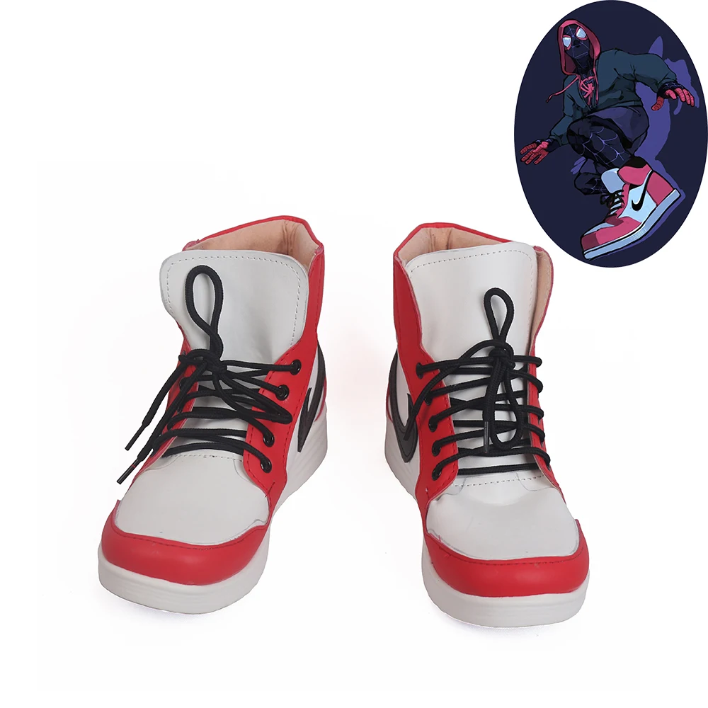 

Miles Morales Shoes Cosplay Ultimate Spider-Man Men's Boots