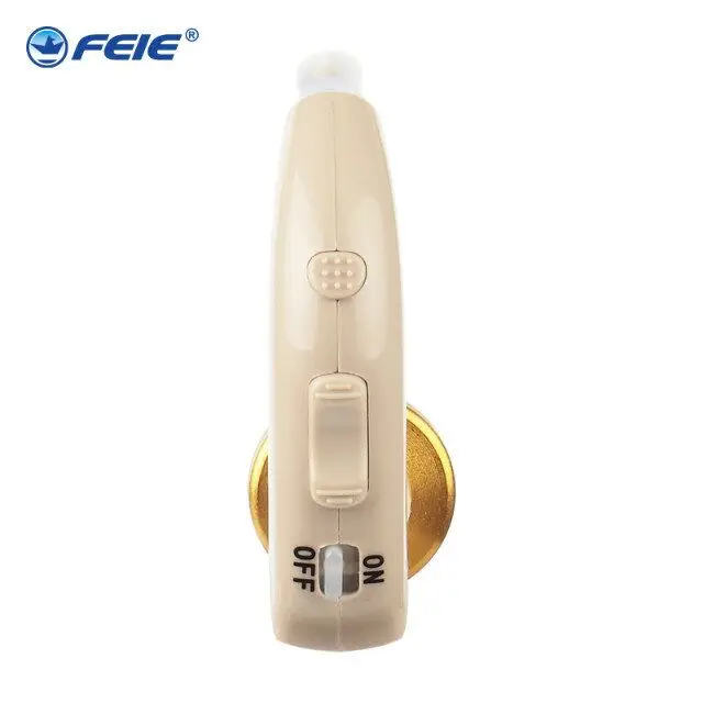 

Rechargeable hearing aids for deaf ear hearing aid mini device behind the ear for deaf elderly S-130