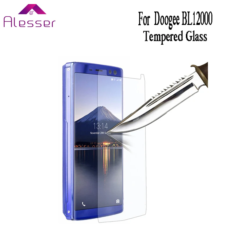 

Alesser For Doogee BL12000 Tempered Glass Screen Protective Film Steel Films Replacement For Doogee BL12000 Phone Accessories