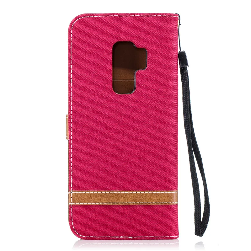 Магнитный защитный чехол книжка для samsung Galaxy S10 S10Lite S8 S9 A6 A7 A8 2018 A750 A3 A5 Note8 9 из