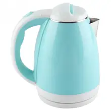 2L синий 304 Электрический чайник из нержавеющей стали 1500 Вт бытовой 220 в быстрый нагрев Электрический чайник Блендер/миксер