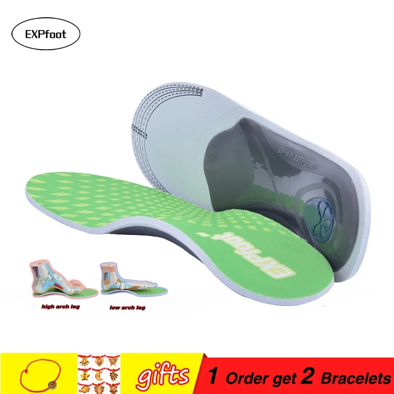 قسط تقويم العظام هلام عالية قوس الدعم النعال ، هلام وسادة كعب وسادة ، 3D قوس دعم ل شقة القدم التهاب اللفافة الأخمصية 260-315 ملليمتر