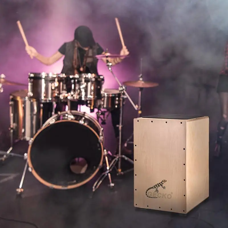 New Professional African Djembe Drum Wooden Cajon Stringed Percussion Box Drummer Wooden Good Sound Musical Instrument