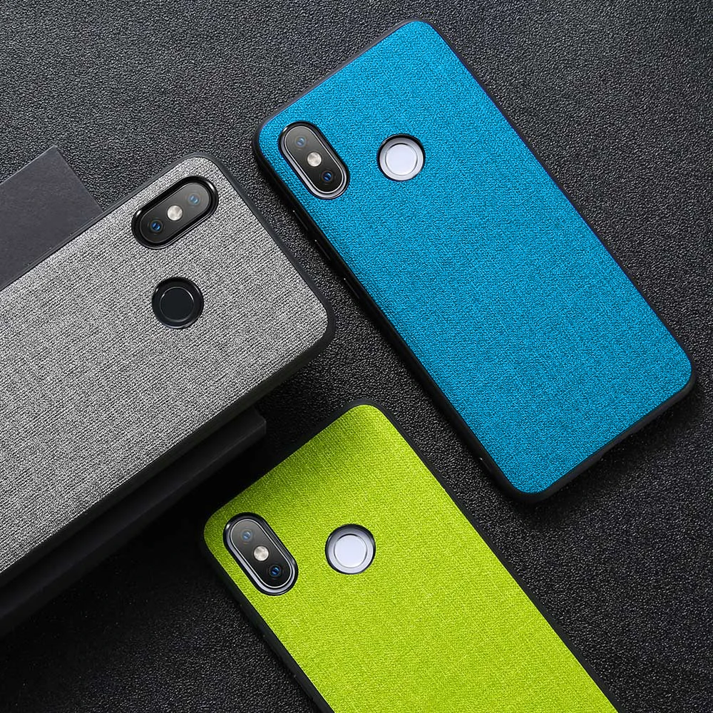 Роскошный тканевый чехол KISSCASE для телефона Xiaomi mi 8Lite 9 Play Redmi Note 7 6 Pro 5 6A деловые