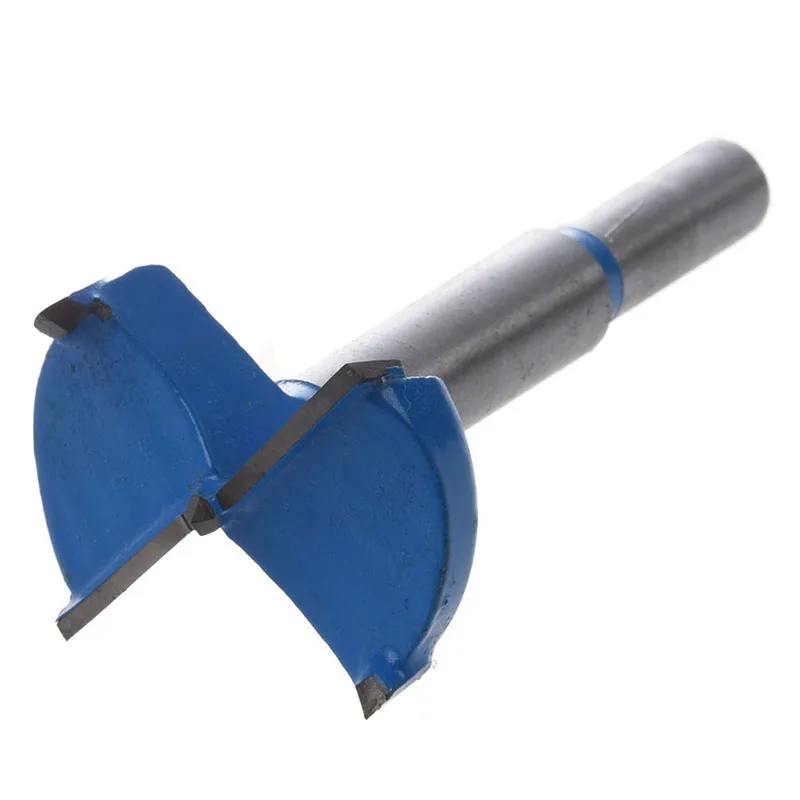 

Carpentry 9.5mm Shank 38mm Cutting Diameter Blue Hinge Boring Drill Bit