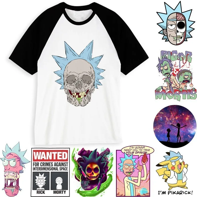 

New Rick And Morty T-Shirts Unisex Men/women Funny TV Show Funny Cartoons Anime Comics Pickle Rick Morty T Shirt For Male/female