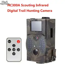 HC300A Охота камера Скаутинг 12MP HD 1080 P цифровой инфракрасный Trail камера день ночное видение Открытый Охота Trail Cam