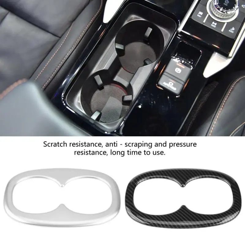Автомобильное заднее сиденье держатель для стакана воды декоративная накладка для Mitsubishi Eclipse Cross- ABS Материал аксессуары для интерьера