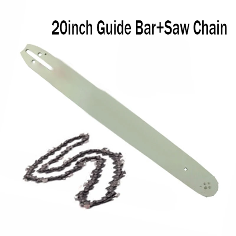 

20inch Guide Bar + Saw Chain 3/8" .063" 72DL For Stihl MS361 MS362 MS380 MS390 Durable Quality garden tools 1x