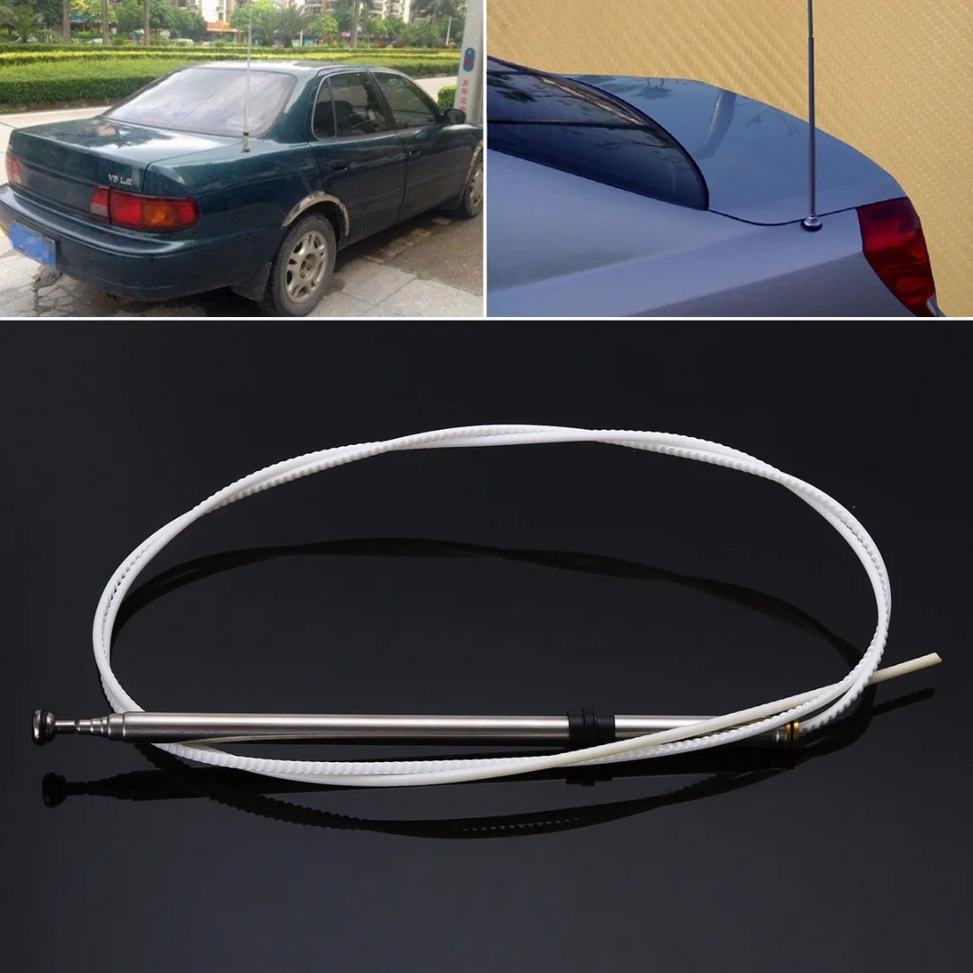 Car Styling Power Aerial Antenna AM FM Radio Mast Replacement For 92 96