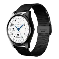 X10 Смарт-часы модные мужские 1,3 "ips 2.5D цветной экран Smartwatch Голосовое управление пульсометр кровяное давление монитор Шагомер