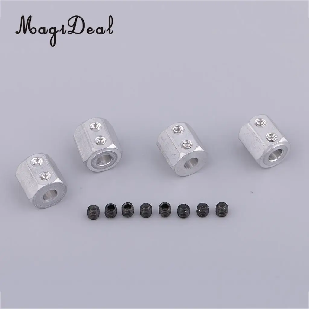 

1/10 RC Car 4x 12mm Wheel Rim Hub Hex Adapter Connectors 08065 for HSP Accessory