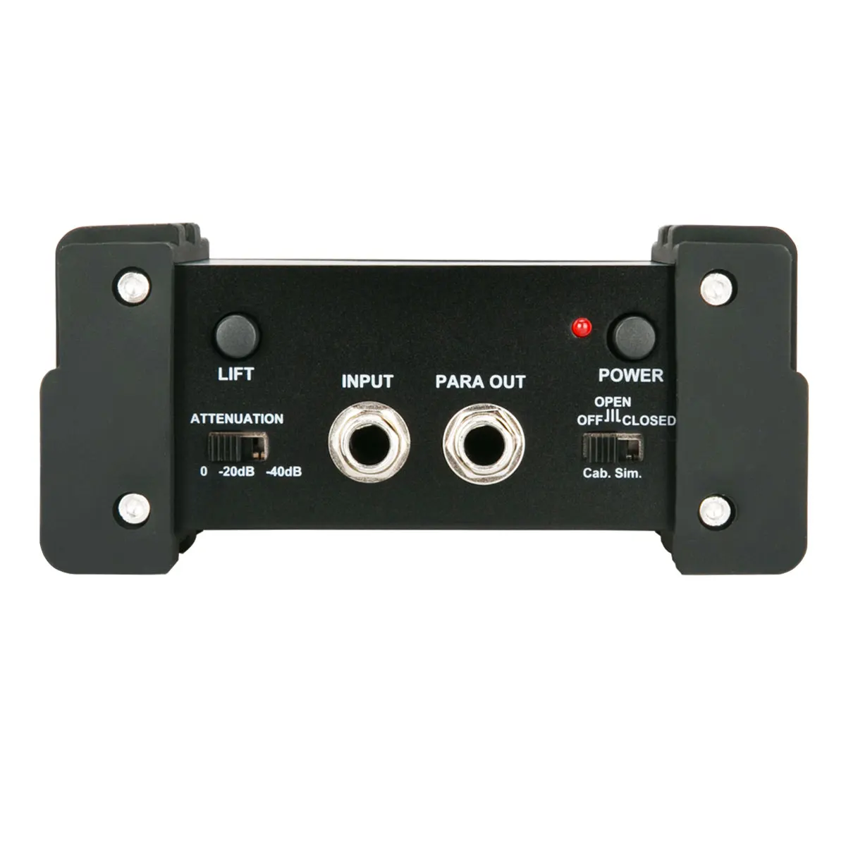 NUX PDI-1G DI Box Гитара прямого впрыска Phantom power Box аудио микшер Para Out наземный Лифт компактный дизайн