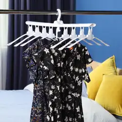 Многофункциональный шкаф вешалка для одежды органайзер Складная противоскользящая пластиковая вешалка для пальто платье сушилка