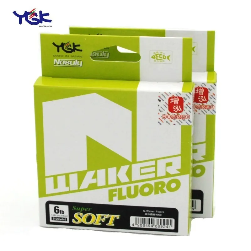 Углеродная леска YGK мягкий N waker высокопрочная 91 м 4 20 фунтов #1 0 5 #2 #3 фторуглеродная