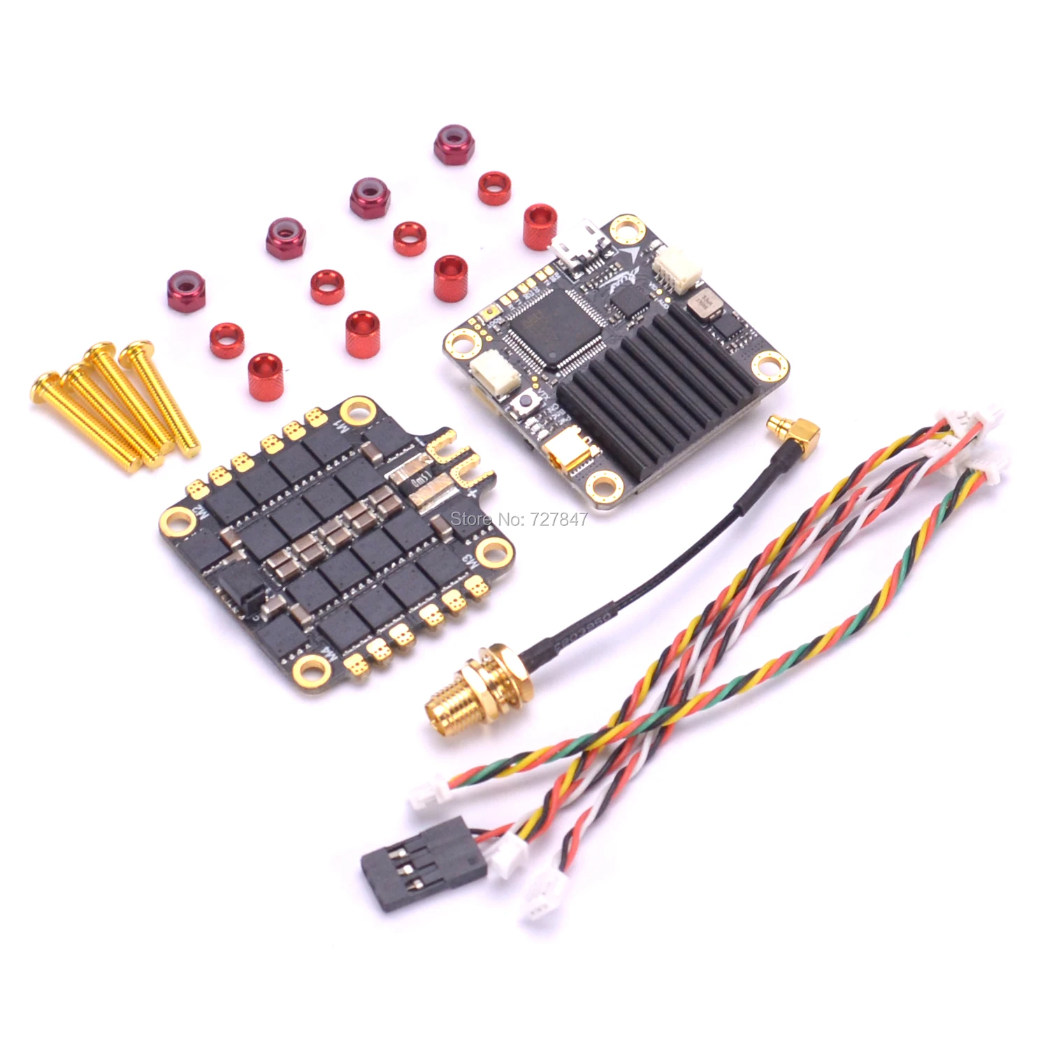 

Flytower F4 V2 PRO Flight control Integrated OSD + 4 in 1 ESC BLHeli_S / Dshot 150 / 300 / 600 For FPV Racing drone Quadcopter