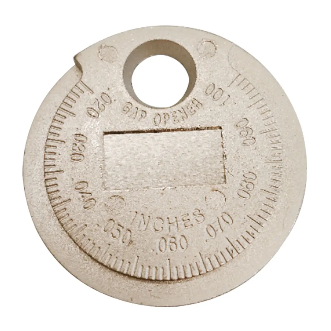 

Spark Plug Gap Gauge Tool Measurement Coin-Type 0.6-2.4mm Range Spark Plug Gauge