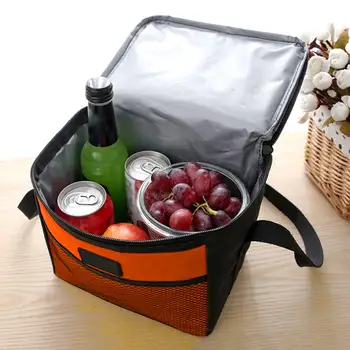 

Student Outdoor Picnic Launch Bag Portable Keep Food Safe Thermostat Fresh Mummy Portable Ice Bag