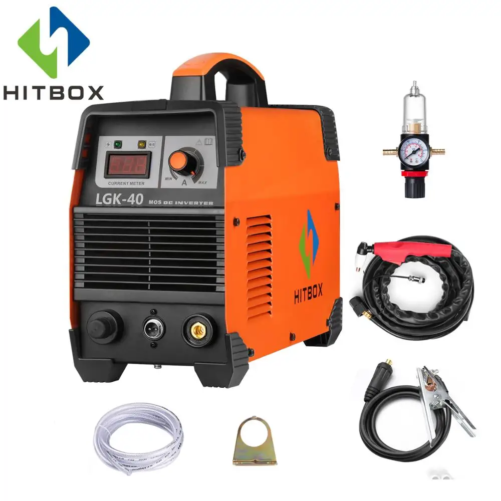 HITBOX плазменный резак 12 мм режущий станок 40A чистый 220 В с барометром технология