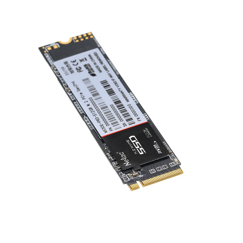 Netac N930E Pro M.2 2280 SSD 128 GB NVMe PCIe Gen3 * 4 3D MLC/TLC NAND Flash Solide state Drive