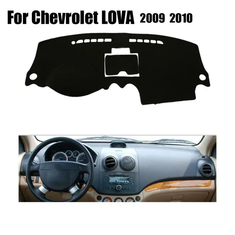 Car Dashboard Covers Mat For Chevrolet LOVA 2009 2011 Left Hand Drives 