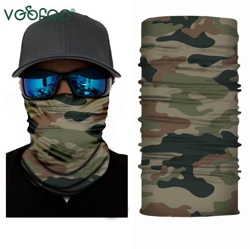 

Sand control Camouflage CS Scarfs Neck Warmer Bicycle Bandanas Cycling Face Mask Shield Headwear Tube Hunting Bandana For Men