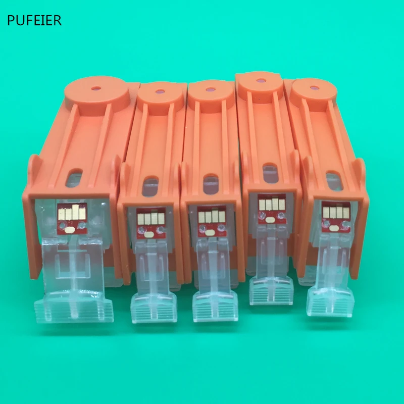 PGI-220 CLI-221 PGI220 CLI221 Empty Refillable Cartridge Kit With ARC Chip For Canon IP3600 IP4600 MP540 MP620 MP630 MX860 MX870