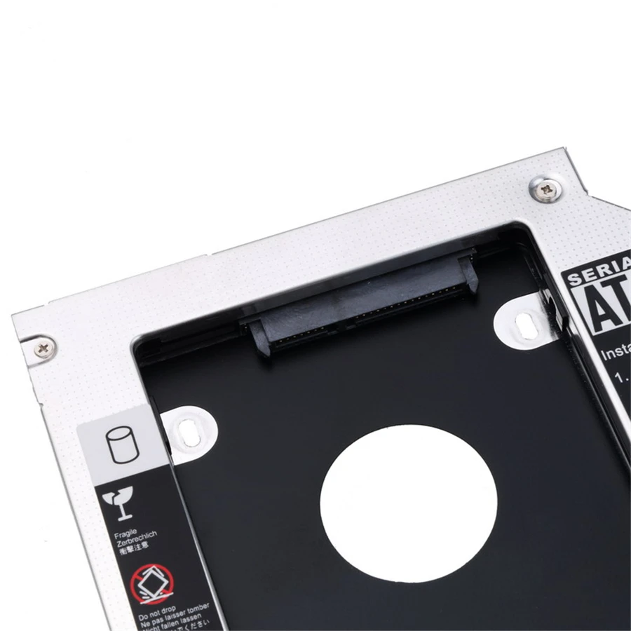 Жесткий диск 9,5 мм корпус из алюминиевого сплава для 2,5 дюймов Ssd чехол кронштейн жесткого диска Sata Iii 3,0 для ноутбука