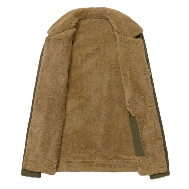 SWYIVY Men's Jacket Autumn And Winter New Plus Velvet Padded Cotton Jackets Casual Slim Men's Coat Jacket Fur Warm 5xl Clothing SWYIVY Men's Jacket Autumn And Winter New Plus Velvet Padded Cotton Jackets Casual Slim Men's Coat Jacket Fur Warm 5xl Clothing